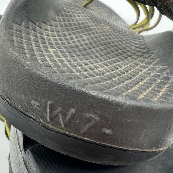 Chaco ZX/2 Yellow Sandals Women's 7 US - Picture 9 of 9